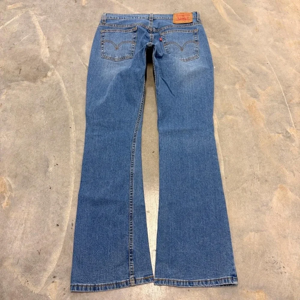 Levi's 517 Bootcut Flare Jeans Medium Wash Blue Denim Y2K 33x31.5